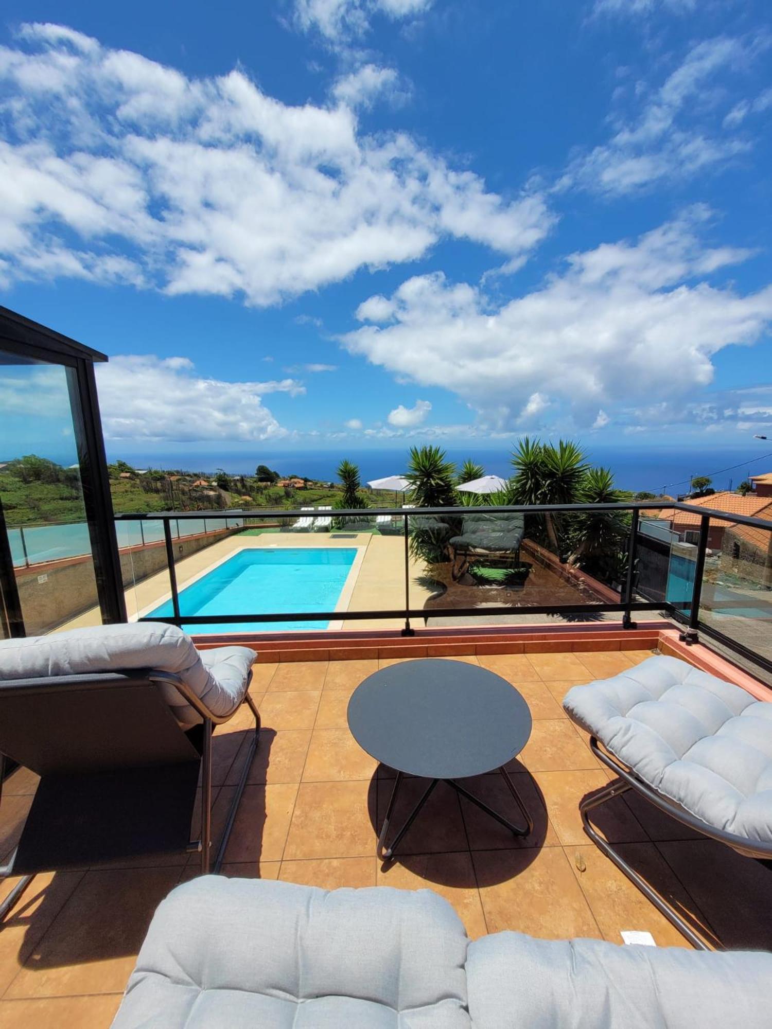Sunset Paradise Villa With Heated Pool Calheta  Exterior foto